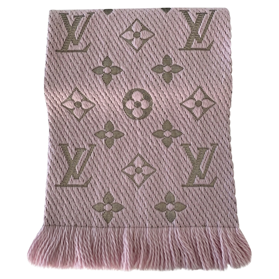 Louis Vuitton Logomania Wool in Pink