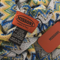 Missoni Poncho lavorato a maglia con motivo