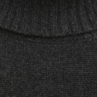 360 Sweater Robe en maille cachemire gris
