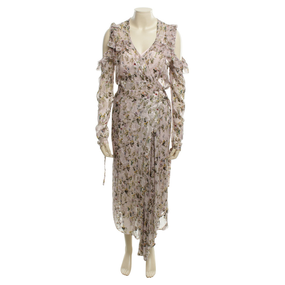 Preen combinazione wrap dress