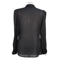 French Connection Transparent blouse in black