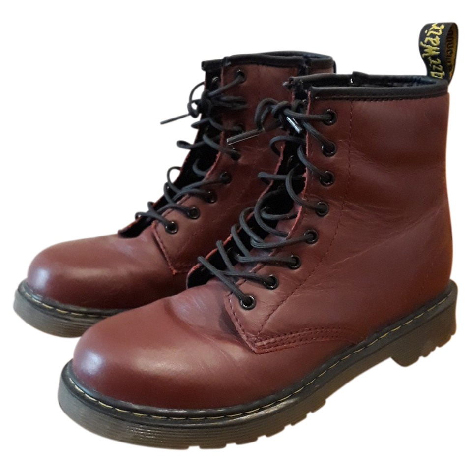 Other Designer Boots Leather in Bordeaux