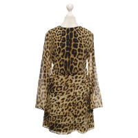 Moschino Cheap And Chic Robe avec motif léopard