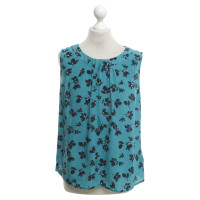 Hobbs Blouse in turquoise