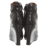 Givenchy Chaussures compensées en Cuir en Noir