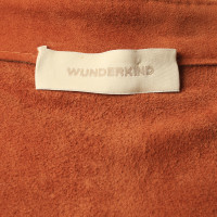 Wunderkind Suede leather coat in Brown