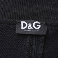 D&G Kokerrok in zwart
