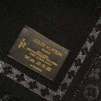 Louis Vuitton Sjaal Kasjmier in Zwart