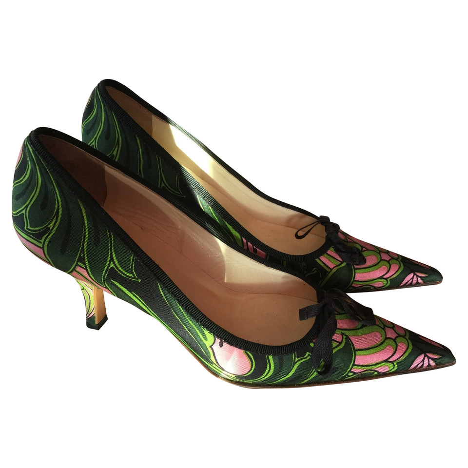 Prada pumps with motif