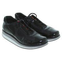 Prada Sneakers with patent leather inserts