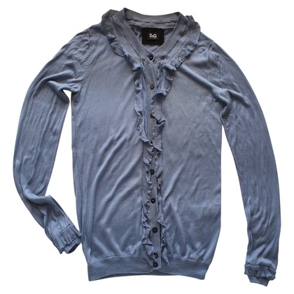 D&G Knitwear Silk in Blue