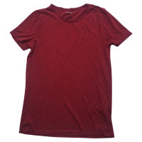 Hugo Boss Top en Coton en Bordeaux