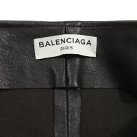 Balenciaga Broeken Leer in Zwart