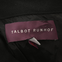 Talbot Runhof Jurk in zwart
