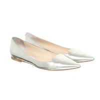 Jimmy Choo Ballerina "Attila" in silver