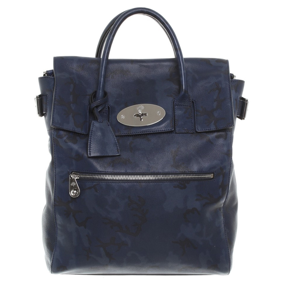 Mulberry Backpack with camouflage patterns