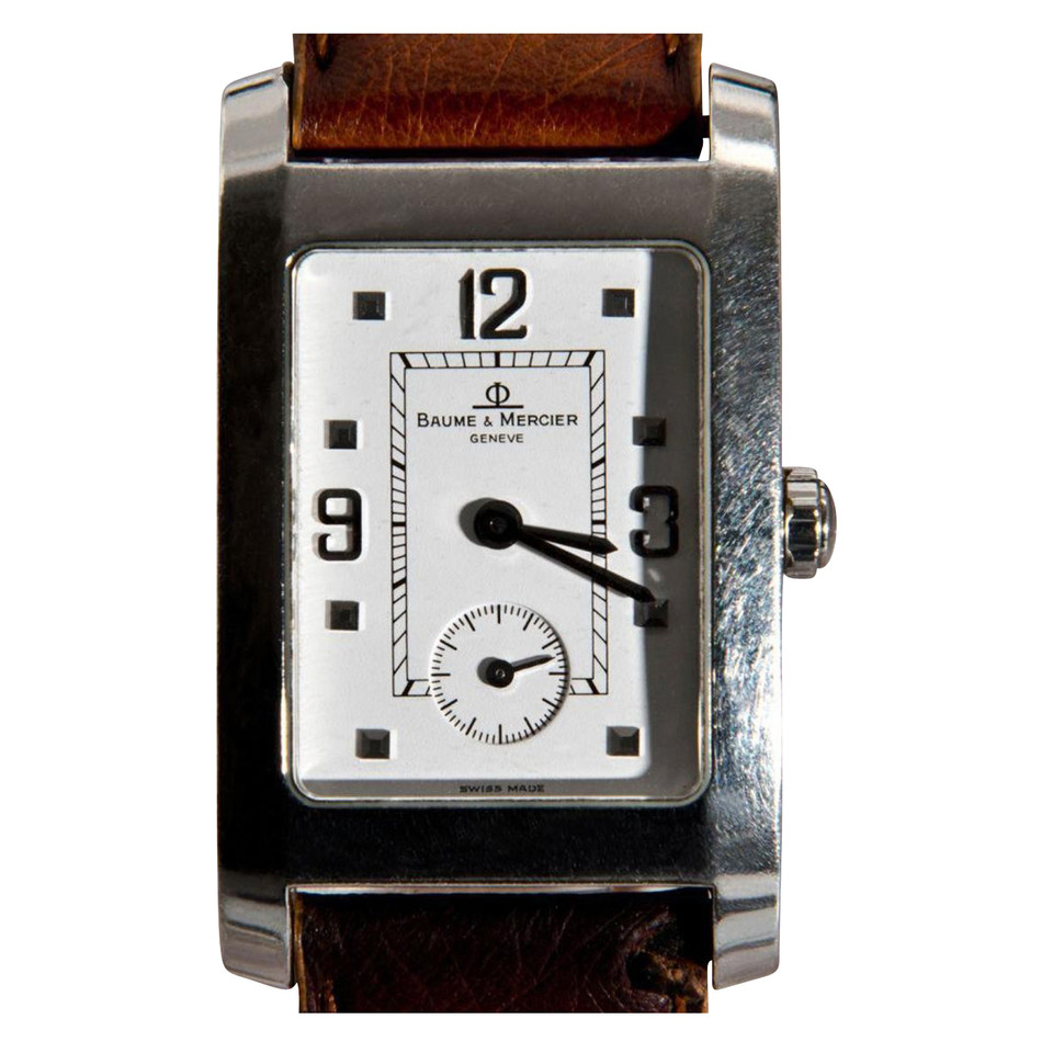 Baume & Mercier Hampton in Pelle in Marrone