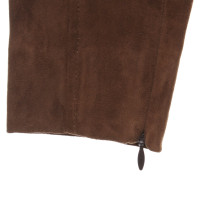 Ralph Lauren Leren broek in bruin