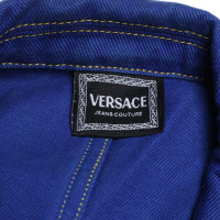 Versace Weste im Denim-Look
