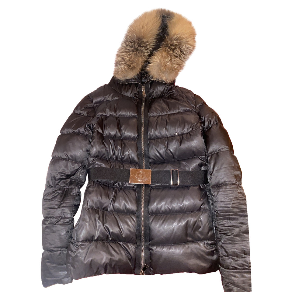Moncler Jacket/Coat Fur in Black