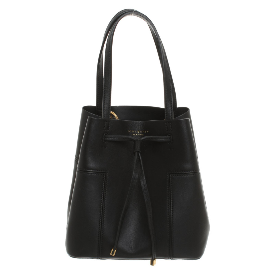 Tory Burch Handbag Leather in Black