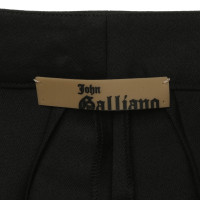 John Galliano Doekbroeken in zwart