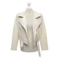 Carven Jacket/Coat Cotton in Cream