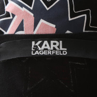 Karl Lagerfeld Shirt zwart / Multicolor
