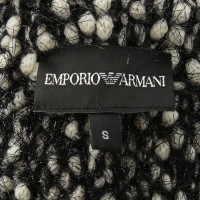 Giorgio Armani Vest in zwart / Cream