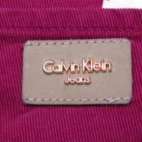 Calvin Klein Pantaloni di velluto a coste in fucsia