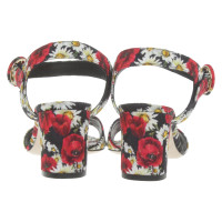 Dolce & Gabbana Sandalen met een bloemenpatroon