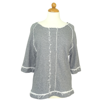 By Malene Birger Top Cotton in Grey