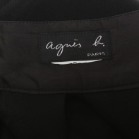 Agnès B. Dress in black