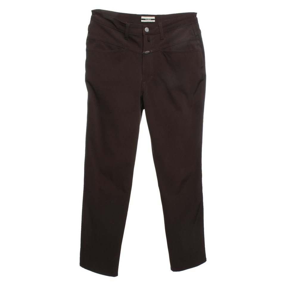 Closed Trousers in Brown