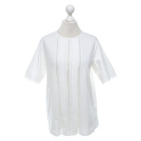 Reiss Top Cotton in Cream