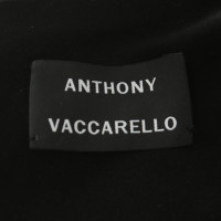 Anthony Vaccarello Minigonna in pelle