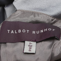 Talbot Runhof Ärmellose Bluse in Grau