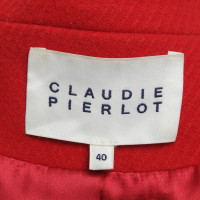 Claudie Pierlot Manteau en rouge