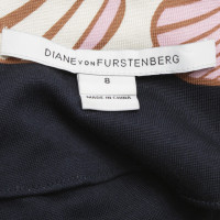 Diane Von Furstenberg zijden jurk met Print