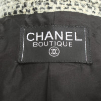 Chanel Bouclé jacket in black / white