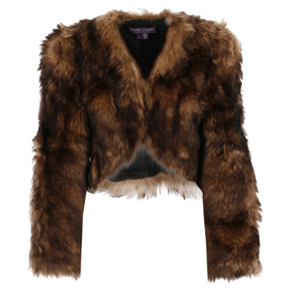 Ralph Lauren Jacket/Coat Fur in Brown