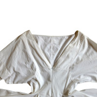 Alaïa Witte katoenen jurk