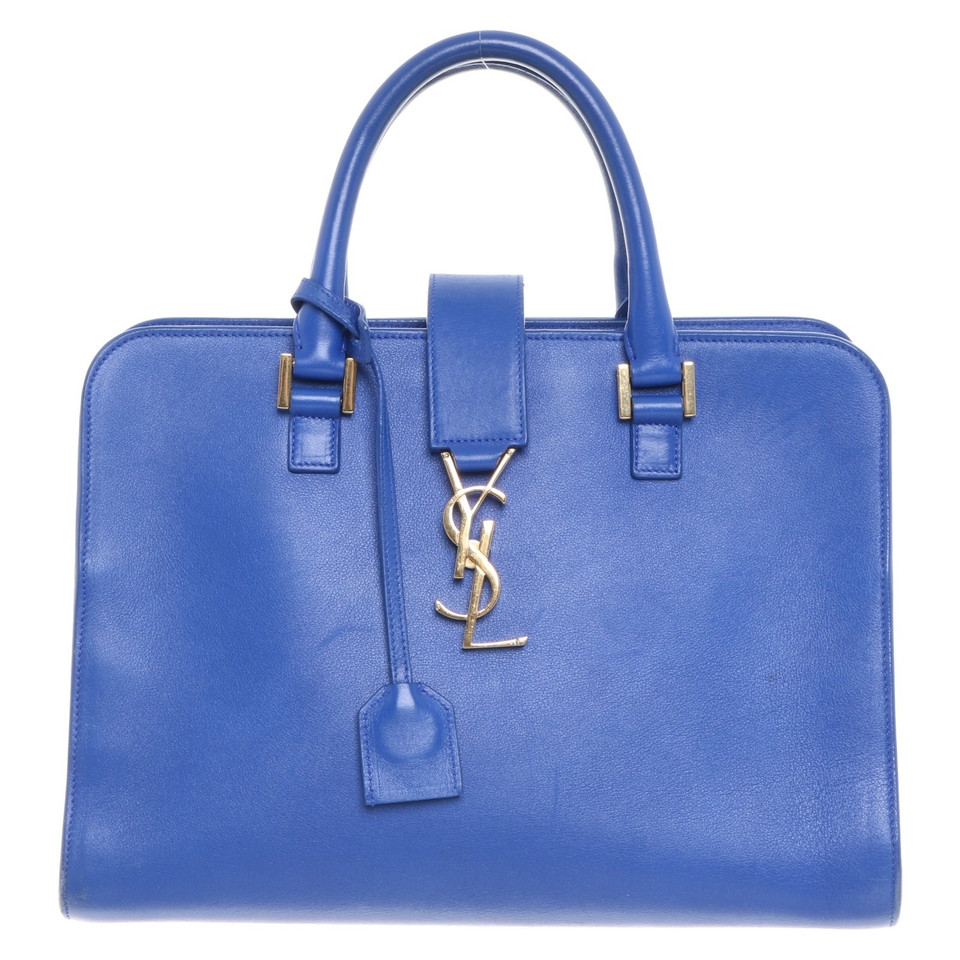 Yves Saint Laurent "Cabas Monogram Top Handle Bag"