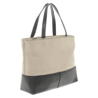 Walter Steiger Handtasche in Schwarz/Beige