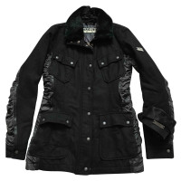 Closed Closed jacket with fur collar