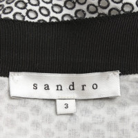Sandro skirt in black / white