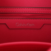 Calvin Klein Handbag Leather in Pink