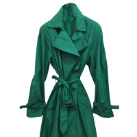 Ermanno Scervino Trench coat in green