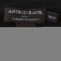 Antik Batik robe en cachemire noir