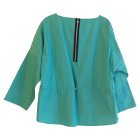 Akris Top Cotton in Turquoise